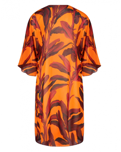 Beach tunic Antigel La Mélanésia (Jaune Banane)