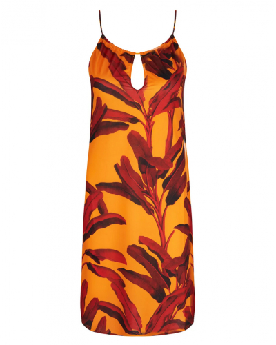 Vestido de playa Antigel La Mélanésia (Jaune Banane)