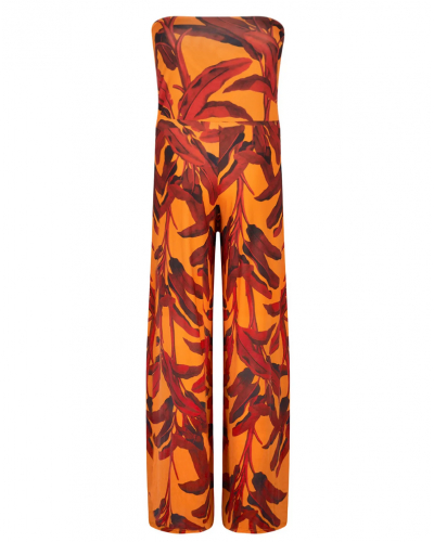 Traje pantalón de playa La Mélanésia (Jaune Banane)