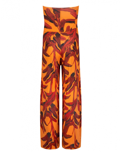 Traje pantalón de playa La Mélanésia (Jaune Banane)