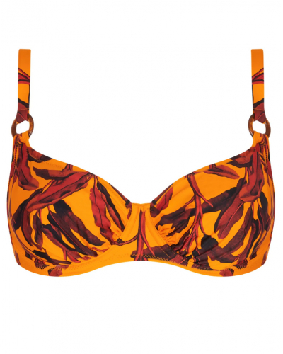 Balconette bath bra Antigel La Mélanésia (Jaune Banane)