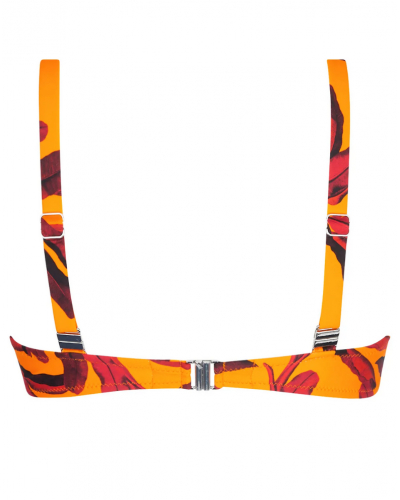 Soutien-gorge de bain triangle armatures Antigel La Mélanésia (Jaune Banane)