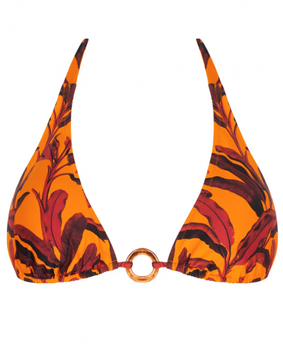 Triangle bath bra Antigel La Mélanésia (Jaune Banane)