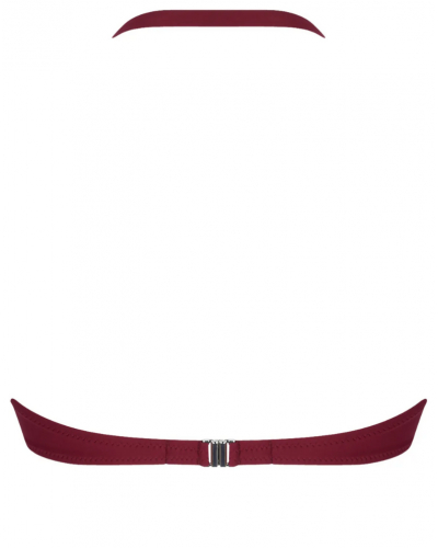 Soutien-gorge de bain bandeau coque Antigel La Chiquissima (Prune)