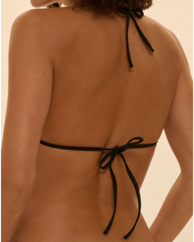 Soutien-gorge de bain triangle sans armature Simone Pérèle Perle (Noir)