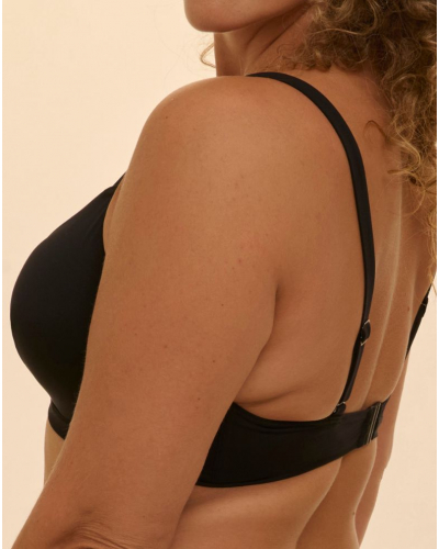 Soutien-gorge de bain armatures cachées Simone Pérèle Perle (Noir)