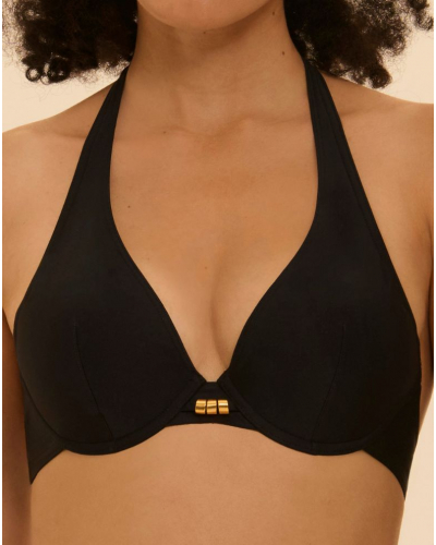Soutien-gorge de bain armatures cachées Simone Pérèle Perle (Noir)