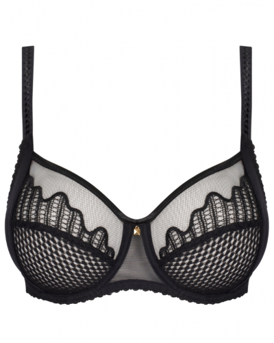 Underwired molded bra Empreinte Luna (Black)