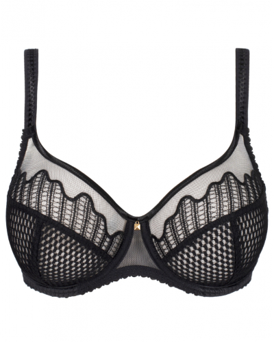 Sujetador corbeille con aros Empreinte Luna (Negro)