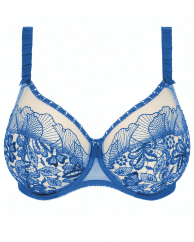 Underwired bra Empreinte Agathe (Bleu Lazuli)