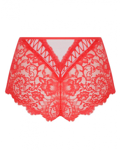 Culotte taille haute Lise Charmel Désirs de Venise (Grenat Venise)