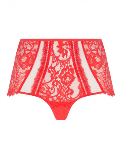 Culotte taille haute Lise Charmel Désirs de Venise (Grenat Venise)