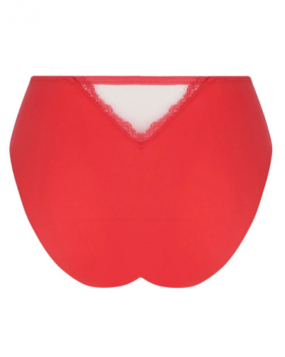 Slip taille haute Lise Charmel Désirs de Venise (Grenat Venise)