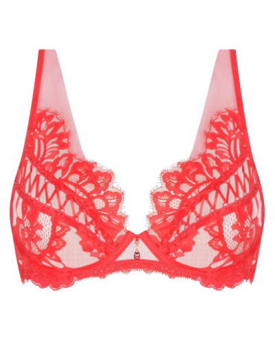 Plunge bra Lise Charmel Désirs de Venise (Grenat Venise)