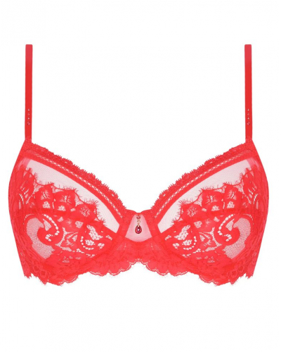 Underwired bra Lise Charmel Désirs de Venise (Grenat Venise)