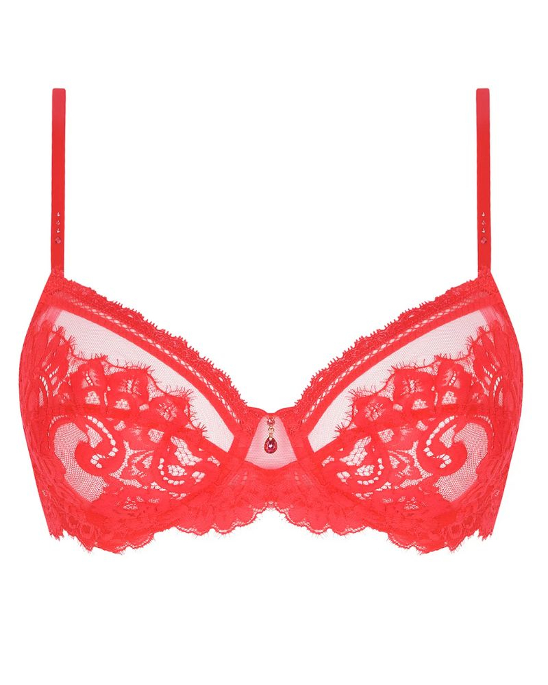 Underwired bra Lise Charmel Désirs de Venise (Grenat Venise)