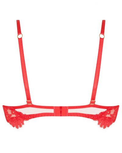 Soutien-gorge corbeille couture Lise Charmel Désirs de Venise (Grenat Venise)