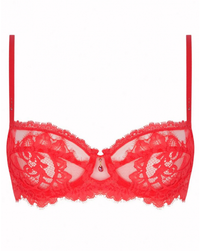 Demi bra Lise Charmel Désirs de Venise (Grenat Venise)