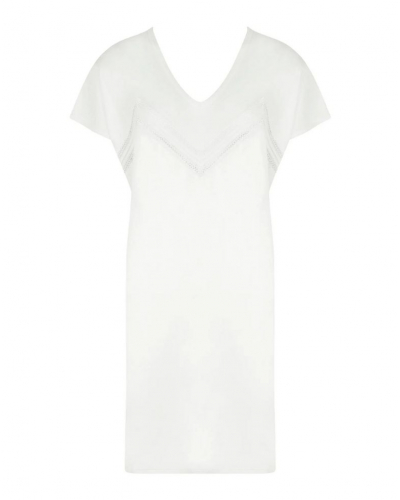 Tunic nightdress Simply Graphic (Ecru Nacre)