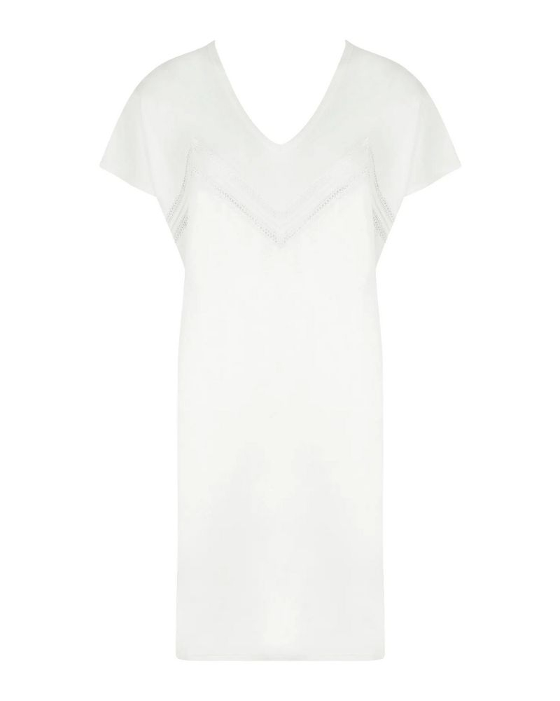 Tunic nightdress Simply Graphic (Ecru Nacre)