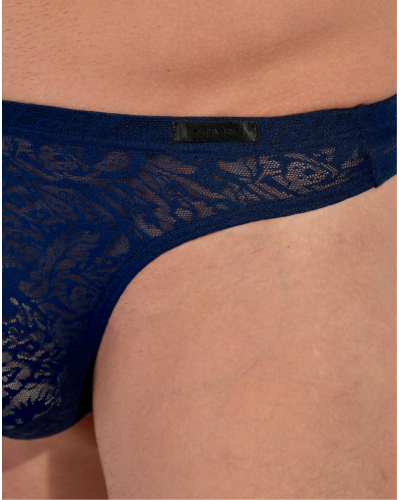 Lace thong HOM Free Cut Lace (Marine)