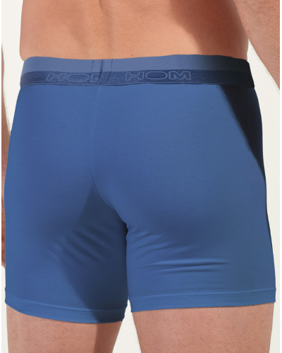 Boxer long modal et coton HO1 HOM (Bleu Jeans)