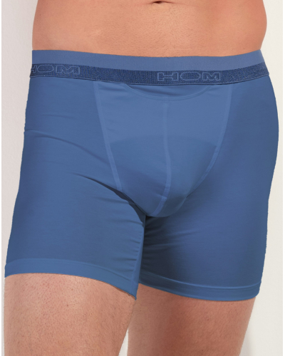 Boxer largo modal y algodón HO1 HOM (Bleu Jeans)