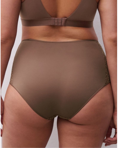 Braga cintura alta Chantelle Norah (Brun Sauvage)