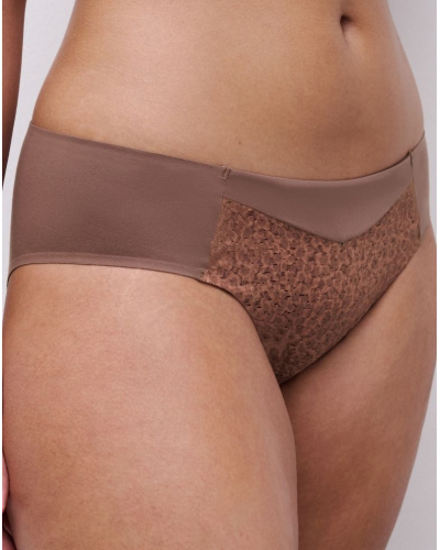 Briefs Chantelle Easy Feel Norah (Brun Sauvage)