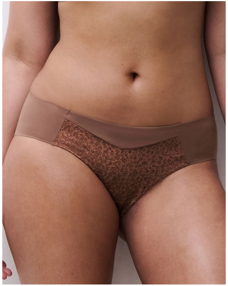 Briefs Chantelle Easy Feel Norah (Brun Sauvage)