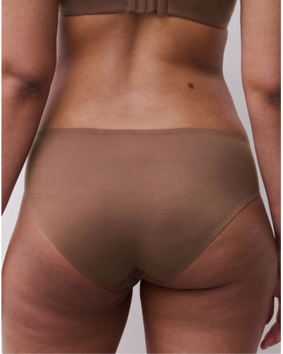 Slip Chantelle Easy Feel Norah (Brun Sauvage)