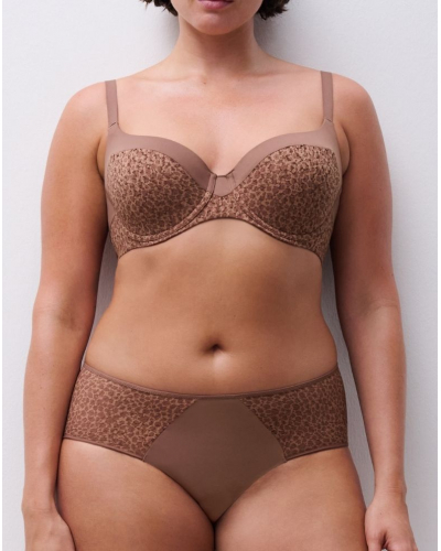 Full-cup bra Chantelle Norah (Brun Sauvage)