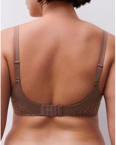 Soutien-gorge coque enveloppant Chantelle Norah (Brun Sauvage)