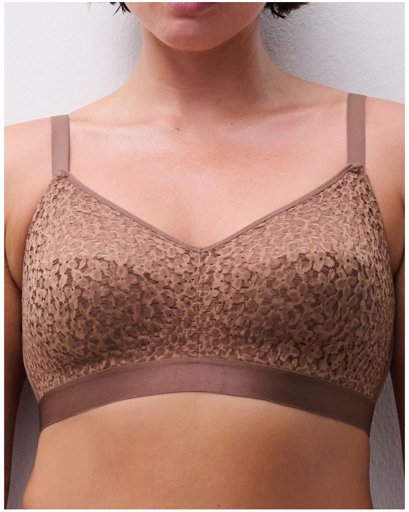 Soutien-gorge sans armature Chantelle Norah (Brun Sauvage)