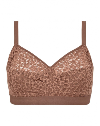 Soutien-gorge sans armature Chantelle Norah (Brun Sauvage)
