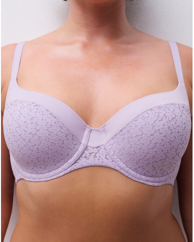 Soutien-gorge coque enveloppant Chantelle Norah (Mauve)