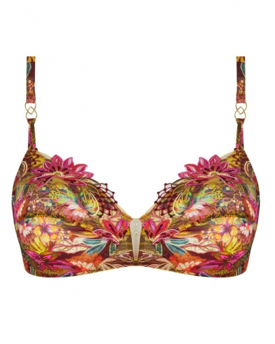 Soutien-gorge armatures Lise Charmel Danse des Sens (Fushia Vert)