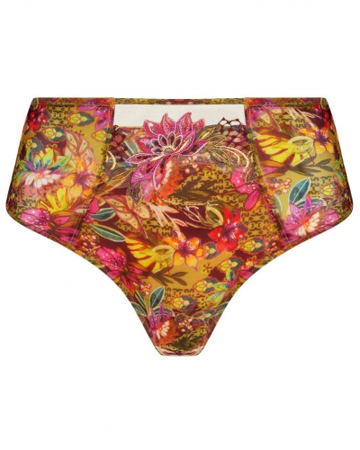 Calzoncillo cintura alta Lise Charmel Danse des Fleurs (Fushia Vert)