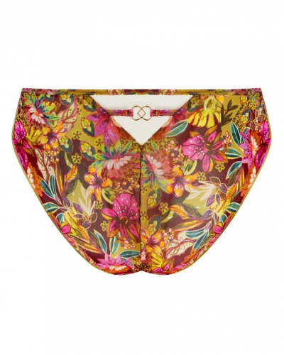 Seduction brief Lise Charmel Danse des Fleurs (Fushia Vert)