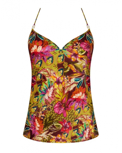 Camisole Lise Charmel Danse des Fleurs (Fushia Vert)