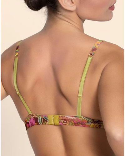 Soutien-gorge sans armature Lise Charmel Danse des Fleurs (Fushia Vert)