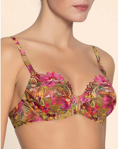 Sujetador con aros Lise Charmel Danse des Sens (Fushia Vert)