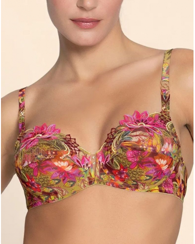 Soutien-gorge armatures Lise Charmel Danse des Sens (Fushia Vert)