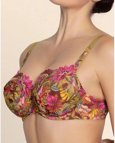 Wellness demi bra Lise Charmel Danse des Fleurs (Fushia Vert)