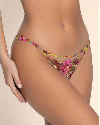 String fantaisie Lise Charmel Danse des Fleurs (Fushia Vert)