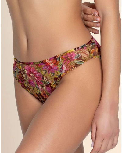Fantasy brief Lise Charmel Danse des Fleurs (Fushia Vert)