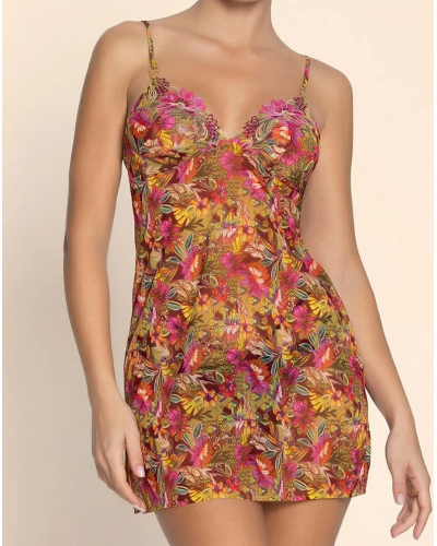 Babydoll Lise Charmel Danse des Fleurs (Fushia Vert)