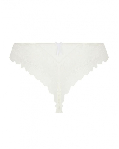 Tanga Lise Charmel Sublime Organza (Ecru Nacre)