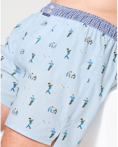 Caleçon à suspensoir 100% coton Arthur 1214 (Multicolore)