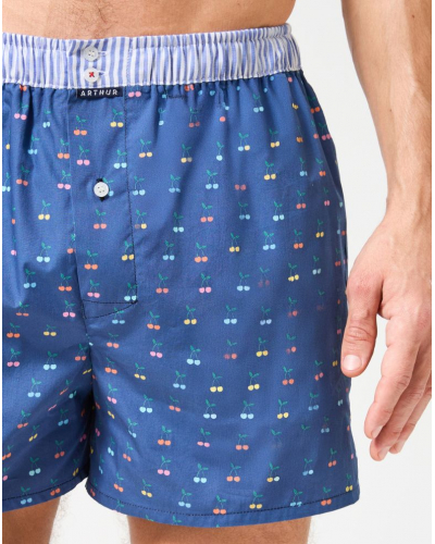 Caleçon à suspensoir 100% coton Arthur 1202 (Multicolore)